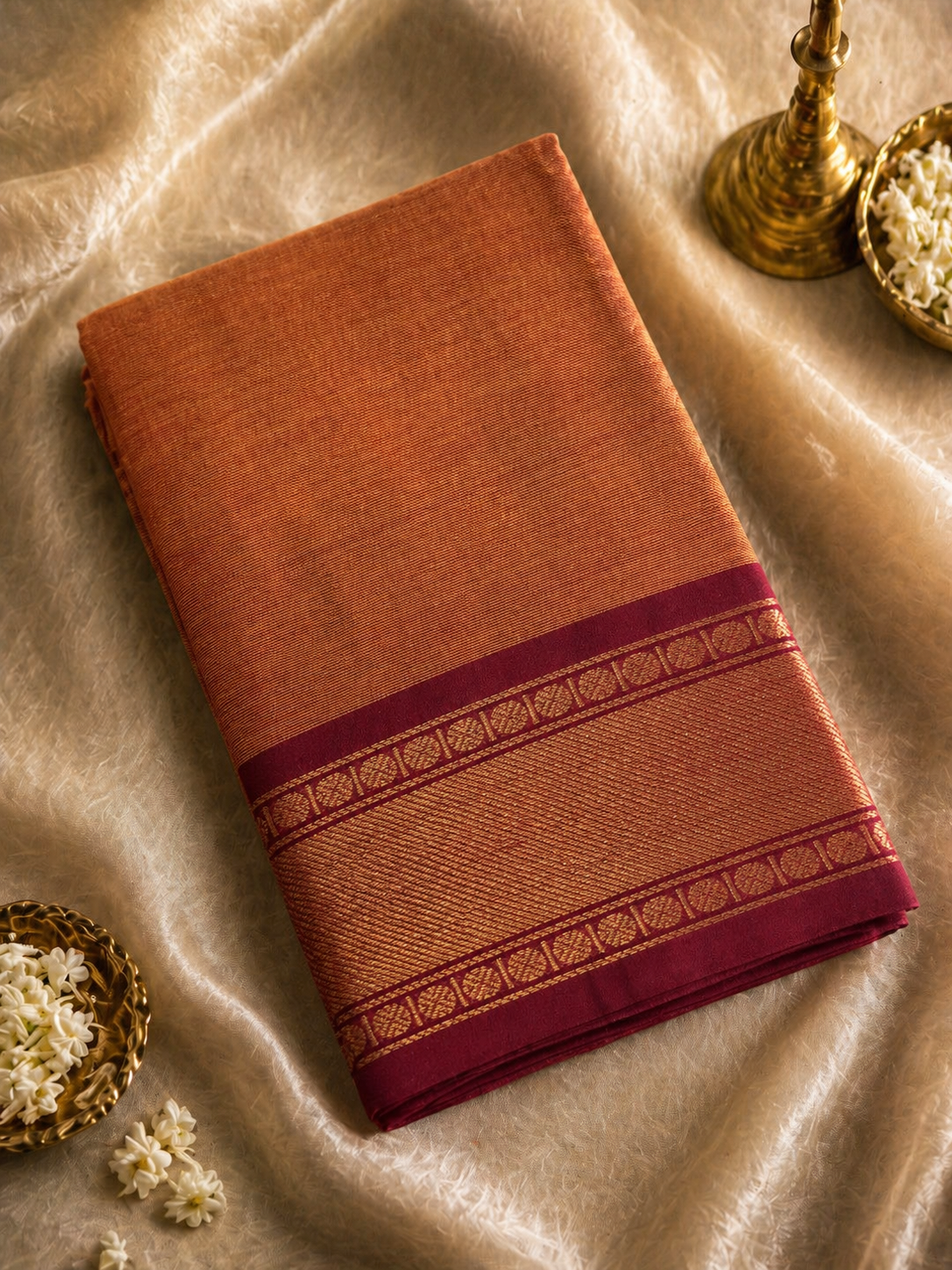Chettinad 80s Count Premium Cotton Saree