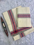 Fancy Mulloth Cotton Set Mundu 2.80