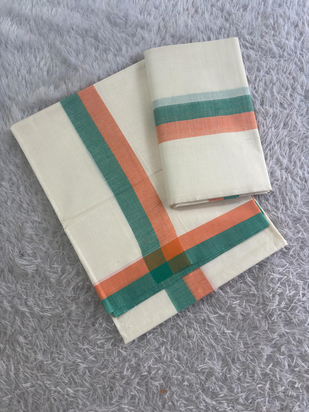 Fancy Mulloth Cotton Set Mundu 2.80
