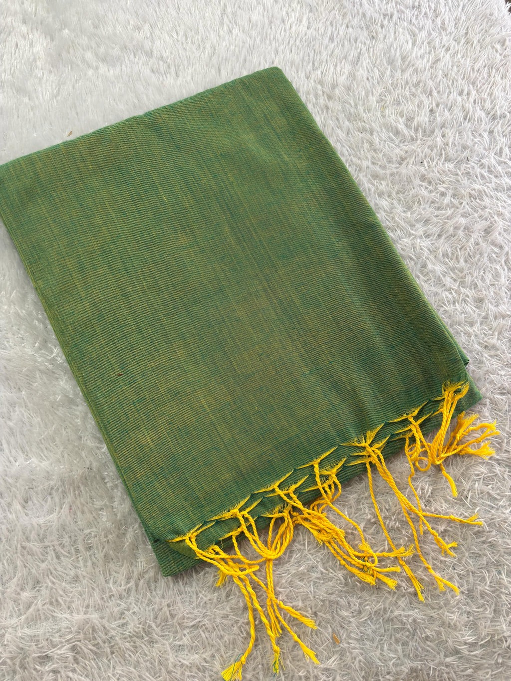 Pastel Pulse 3 Shade Mul Cotton Saree