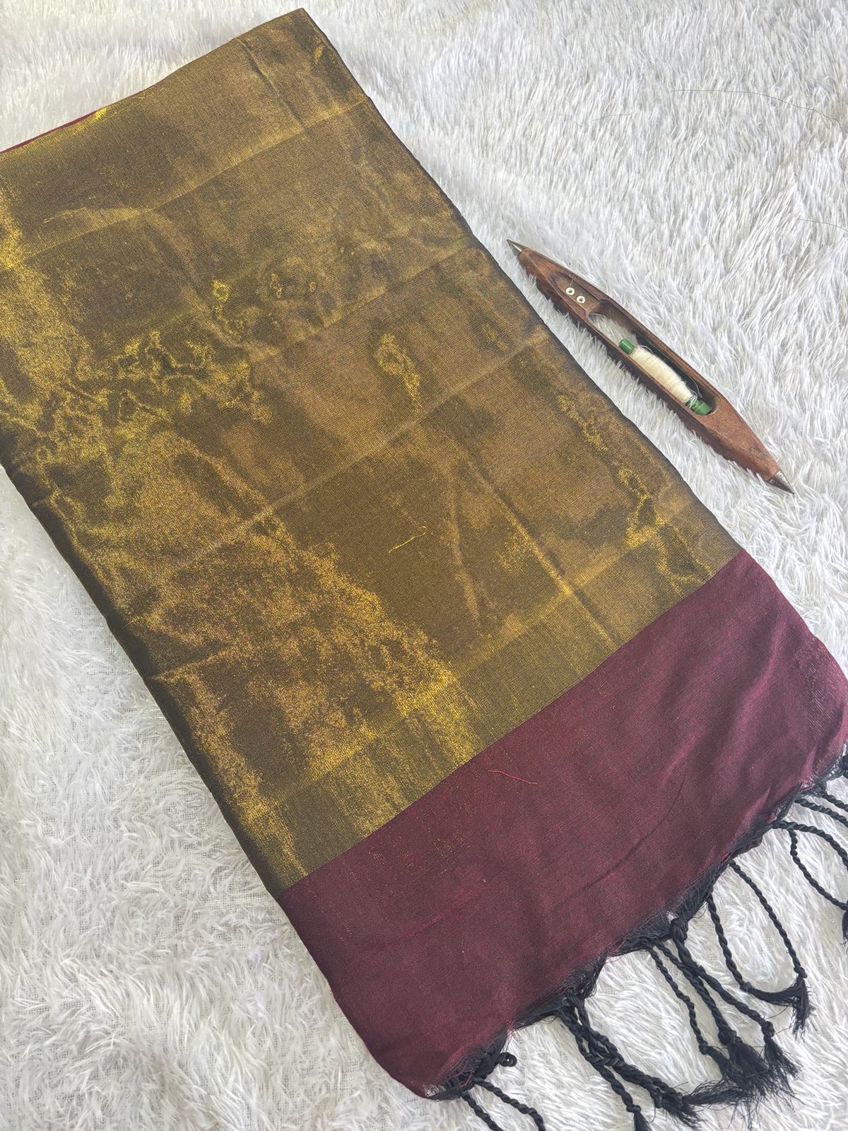 Nayanthara Style Khadi Cotton Saree (6.25m)