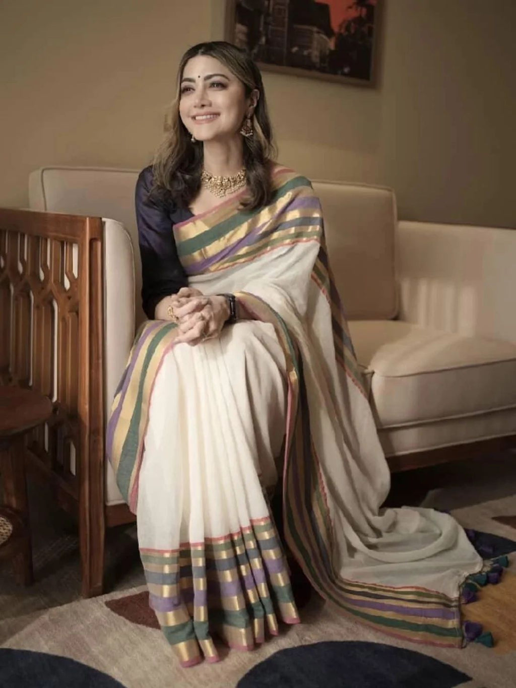 Mul Cotton Saree