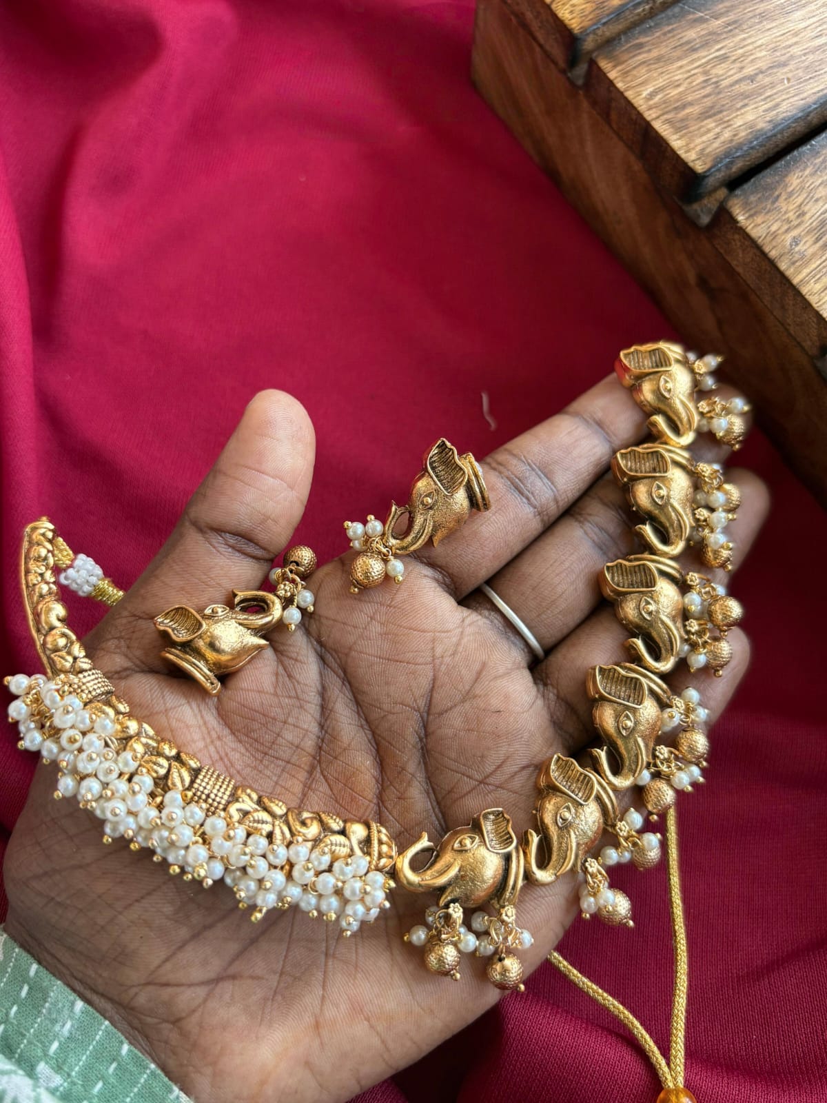 Elephant necklace