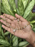 Peacock necklace