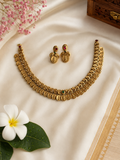 Lakshmi coin necklace